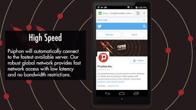 Psiphon Pro screen 4
